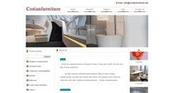 Desktop Screenshot of corianfurniture.net